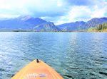 In the summer rent a kayak and do what we love...explore the lake with 360 degree breath taking views